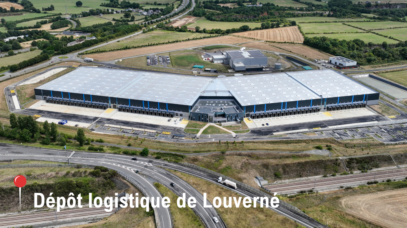 Notre nouvelle plateforme logistique de Louverné ! 